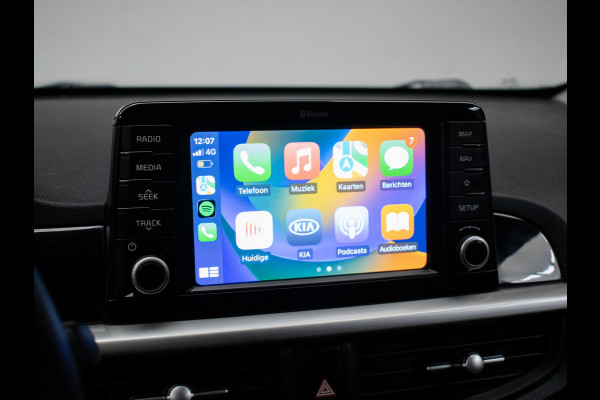 Kia Picanto 1.0 CVVT ComfortPlusLine Navigator Sport (APPLE CARPLAY,NAVI,CAMERA,CRUISE,ELEKTRISCH PAKKET,SPORTSTOELEN,LM VELGEN)