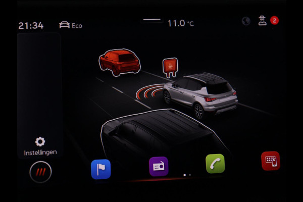 Seat Arona 1.0 TSI FR Intens Plus | Stoelverwarming | Leder/Alcantara | Adaptive cruise | Camera | Virtual Cockpit | Carplay | Navigatie | Keyless | Full LED | Dodehoek detectie | Climate control | Park Assist