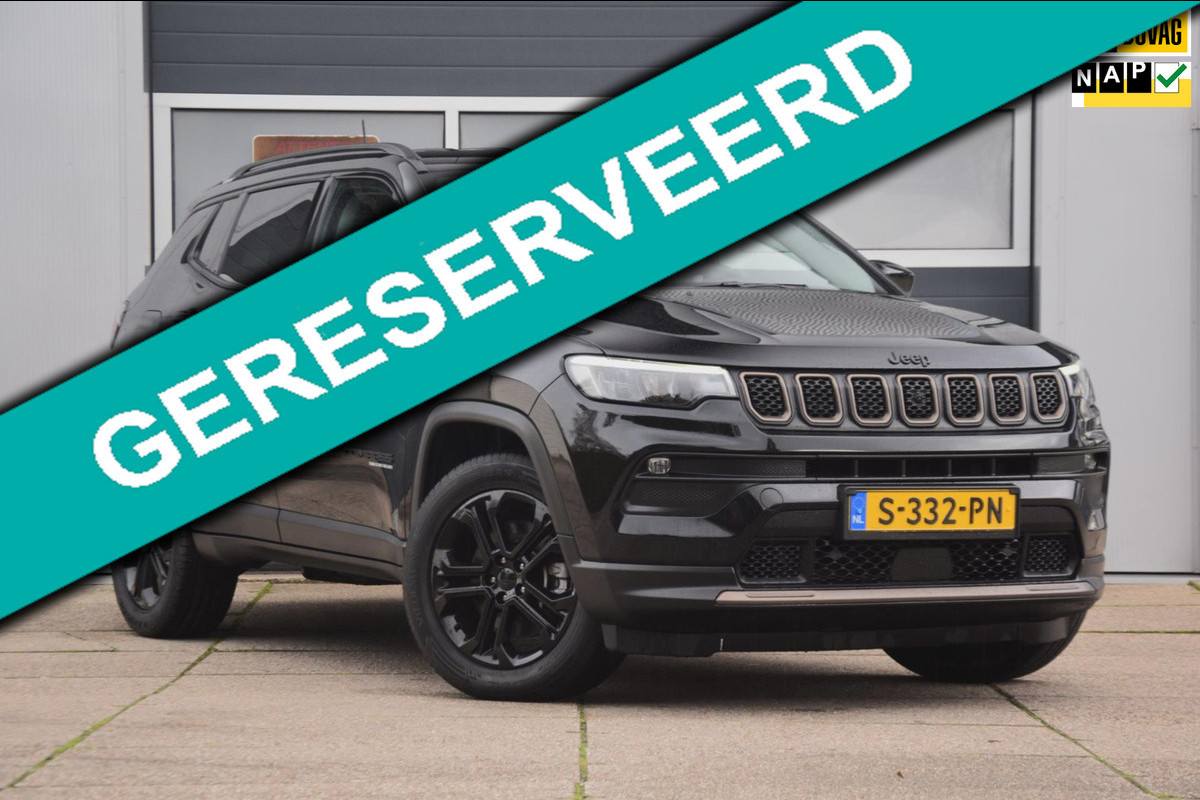 Jeep Compass 4xe 240 Plug-in Hybrid Electric Upland 360 CAMERA/DODEHOEKDETECTIE/AUDIO PREMIUM