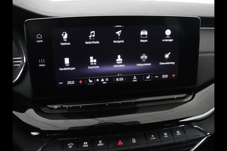 Škoda Octavia 1.4 TSI iV PHEV Sportline | Head-Up | Adaptive Cruise | Carplay | Stoelverwarming | Side Assist | Memory | Navigatie | Full LED | Sfeerverlichting | Canton Sound | PHEV | Plug In