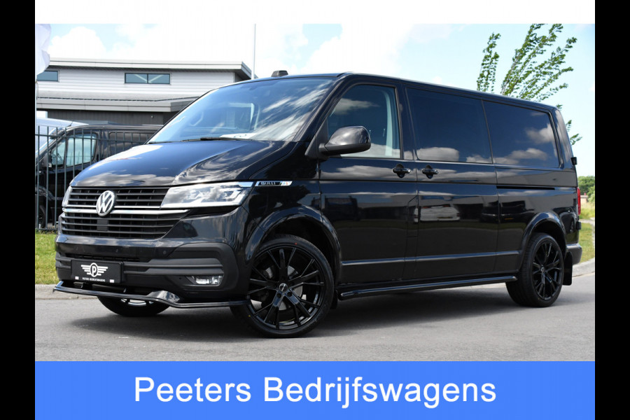 Volkswagen Transporter 2.0 TDI L2H1 32 DC Bulli Virtual, Adaptieve Cruise, Carplay, LED, 150PK, Stoelverwarming, Trekhaak, 2 x Schuifdeur, Standkachel, Uniek!