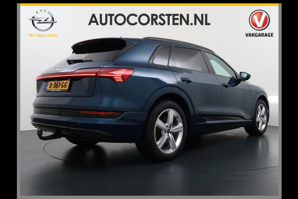 Audi e-tron 55 408pk BOMVOL Pano-Dak Elektr.Sp.Stoel+Leer+Mem. Quattro 95kWh Trekhaak Adap.Cruise Matrix Led 360°Camera Apple Carplay Androi SOH 96% Elek.Achterklep  AWD 4WD 1.800KG Trekgewicht 1e Eigenaar Origineel Nederlandse Auto Zeer complete Audi 55 E-tron