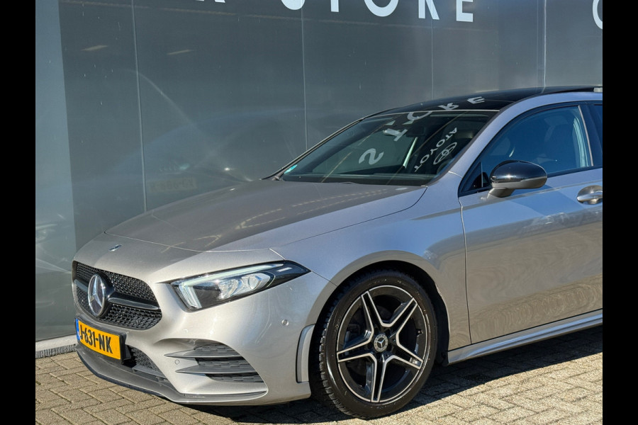 Mercedes-Benz A-Klasse 180 AMG NIGHT Pano|Sfeer||Dealer Onderhouden