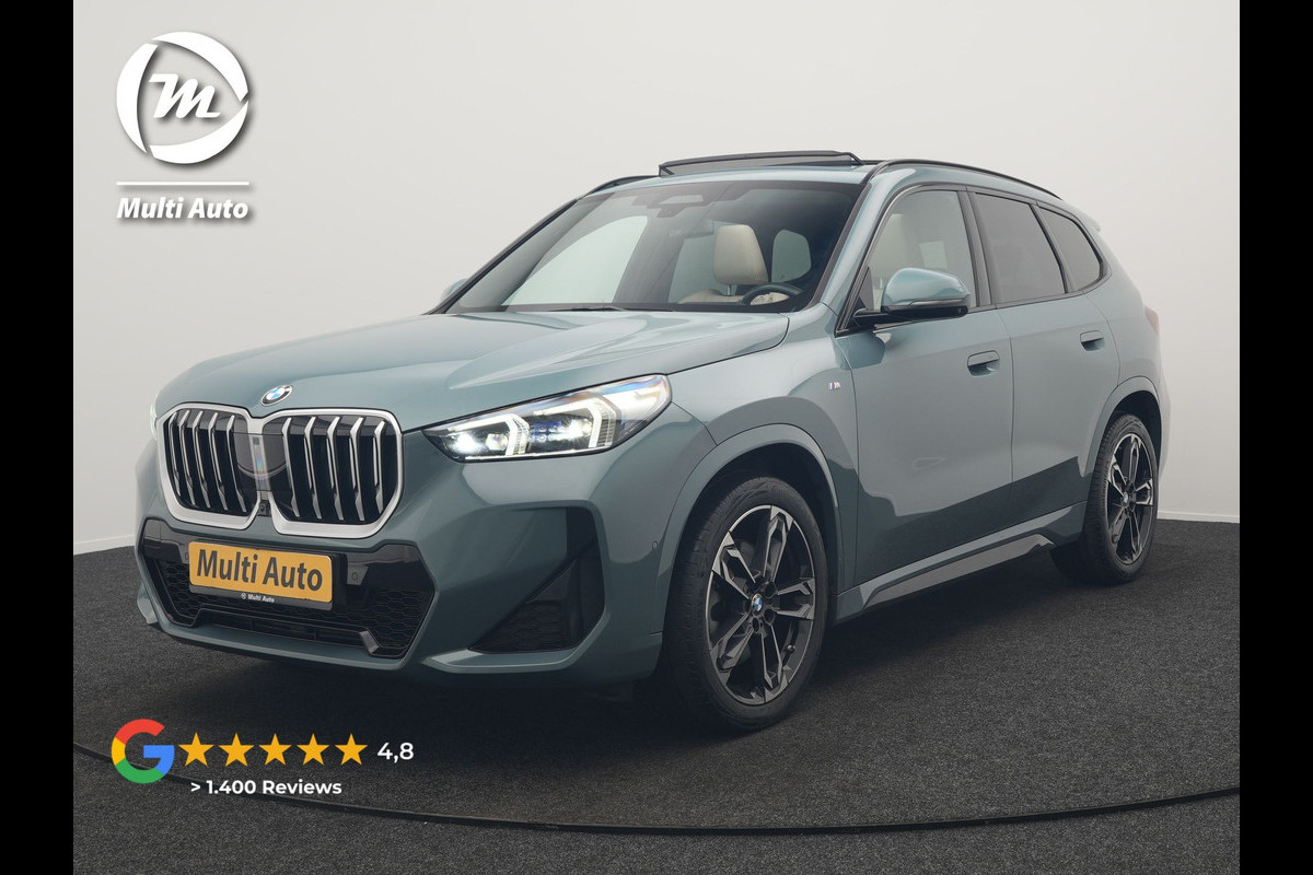 BMW X1 xDrive23i M Sport 204pk Dealer O.H | Panodak | Adaptive Cruise | Lederen Sportstoelen Massage & Memory | Head Up | 360 Camera | Harman Kardon | Widescreen Navi | Parkassist | Keyless | 19"L.M | Apple Carplay |