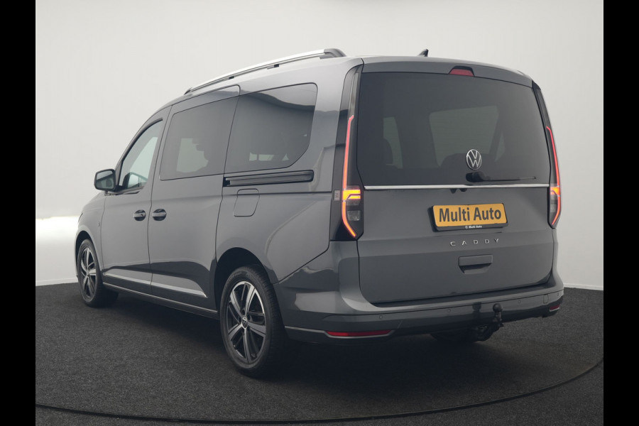 Volkswagen Caddy Maxi 1.5 TSI Style DSG Dealer O.H | Adaptive Cruise | Trekhaak Afn. | Apple Carplay | Camera | Alcantara Sportstoelen | LED Koplampen | Virtual | DAB | 17"L.M |
