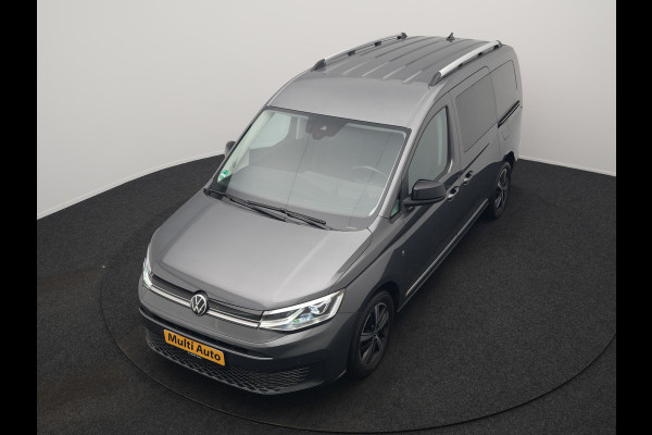 Volkswagen Caddy Maxi 1.5 TSI Style DSG Dealer O.H | Adaptive Cruise | Trekhaak Afn. | Apple Carplay | Camera | Alcantara Sportstoelen | LED Koplampen | Virtual | DAB | 17"L.M |