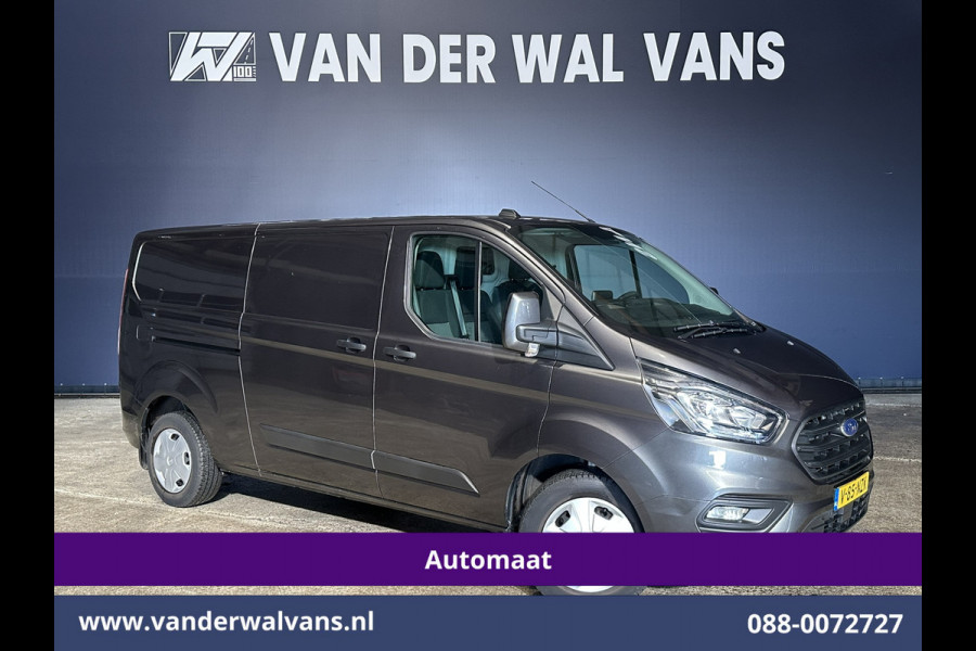 Ford Transit Custom 2.0 TDCI 131pk Automaat L2H1 Euro6 Airco | Camera | LED | Cruisecontrol | Trekhaak Verwarmde voorruit, Parkeersensoren, Bijrijdersbank