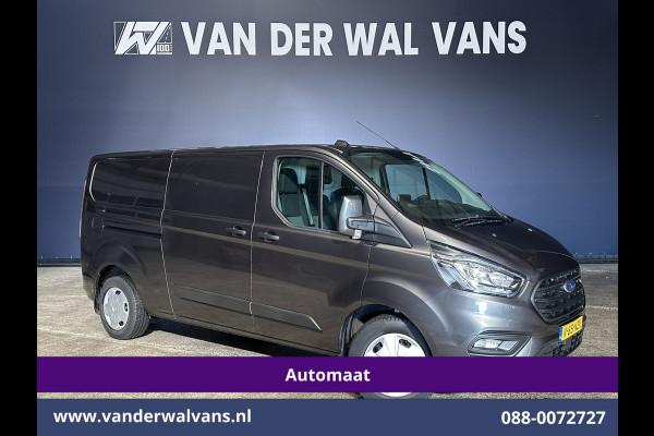 Ford Transit Custom 2.0 TDCI 131pk Automaat L2H1 Euro6 Airco | Camera | LED | Cruisecontrol | Trekhaak Verwarmde voorruit, Parkeersensoren, Bijrijdersbank