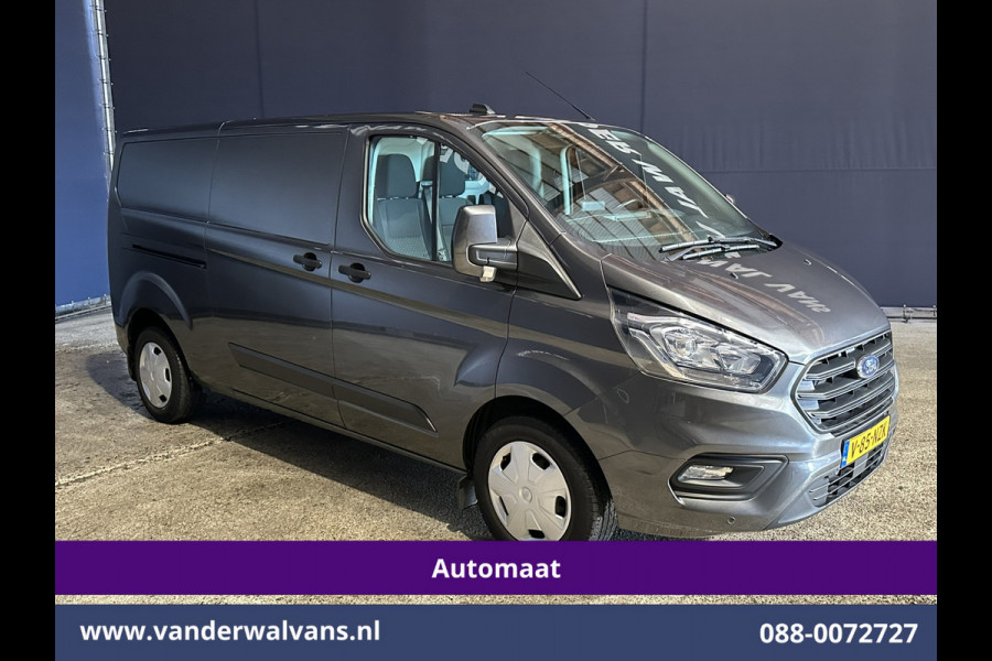 Ford Transit Custom 2.0 TDCI 131pk Automaat L2H1 Euro6 Airco | Camera | LED | Cruisecontrol | Trekhaak Verwarmde voorruit, Parkeersensoren, Bijrijdersbank