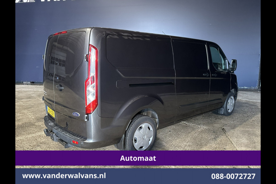 Ford Transit Custom 2.0 TDCI 131pk Automaat L2H1 Euro6 Airco | Camera | LED | Cruisecontrol | Trekhaak Verwarmde voorruit, Parkeersensoren, Bijrijdersbank