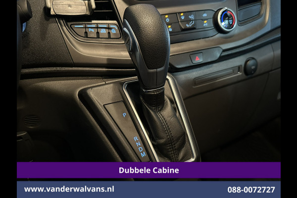 Ford Transit Custom 2.0 TDCI 130pk Automaat L2H1 Dubbele Cabine Euro6 Airco | 6-Zits | Navigatie | Cruisecontrol LED, Apple Carplay, Android Auto, Parkeersensoren