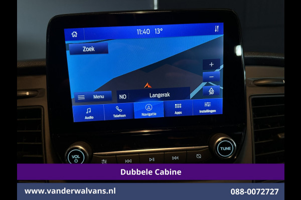 Ford Transit Custom 2.0 TDCI 130pk Automaat L2H1 Dubbele Cabine Euro6 Airco | 6-Zits | Navigatie | Cruisecontrol LED, Apple Carplay, Android Auto, Parkeersensoren