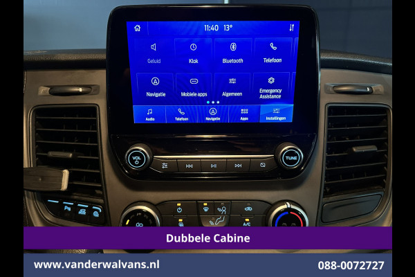 Ford Transit Custom 2.0 TDCI 130pk Automaat L2H1 Dubbele Cabine Euro6 Airco | 6-Zits | Navigatie | Cruisecontrol LED, Apple Carplay, Android Auto, Parkeersensoren