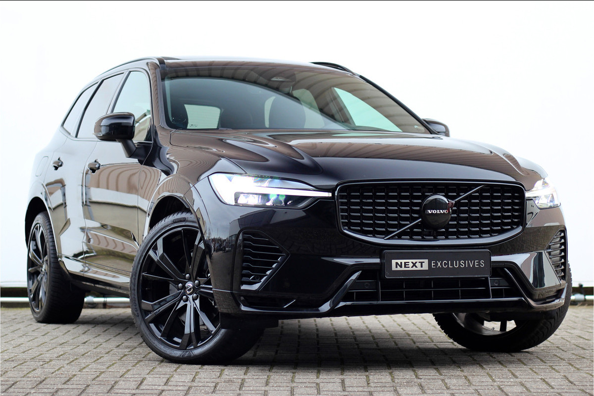 Volvo XC60 2.0 T6 Plug-in hybrid AWD Plus Black Edition R-Design | Nieuw | Pano | Head-up | ACC |