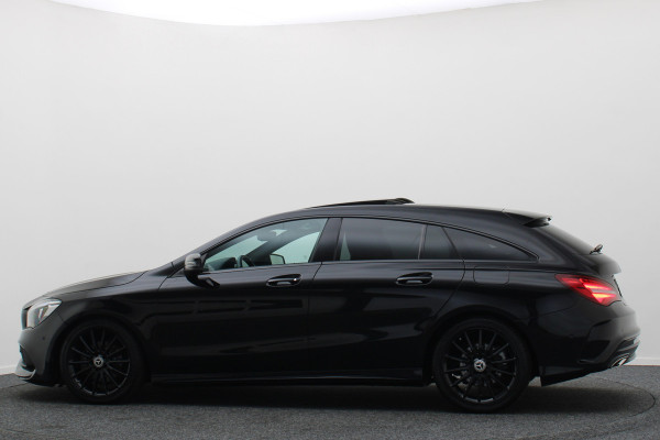 Mercedes-Benz CLA-Klasse Shooting Brake 180 Business Solution AMG Night Upgrade Automaat Panoramadak, LED, Camera, Navigatie, Stoelverwarming, PDC, 18"