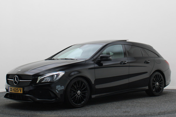 Mercedes-Benz CLA-Klasse Shooting Brake 180 Business Solution AMG Night Upgrade Automaat Panoramadak, LED, Camera, Navigatie, Stoelverwarming, PDC, 18"