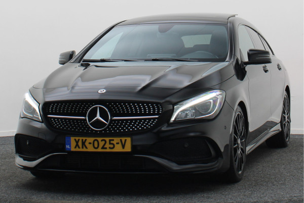 Mercedes-Benz CLA-Klasse Shooting Brake 180 Business Solution AMG Night Upgrade Automaat Panoramadak, LED, Camera, Navigatie, Stoelverwarming, PDC, 18"