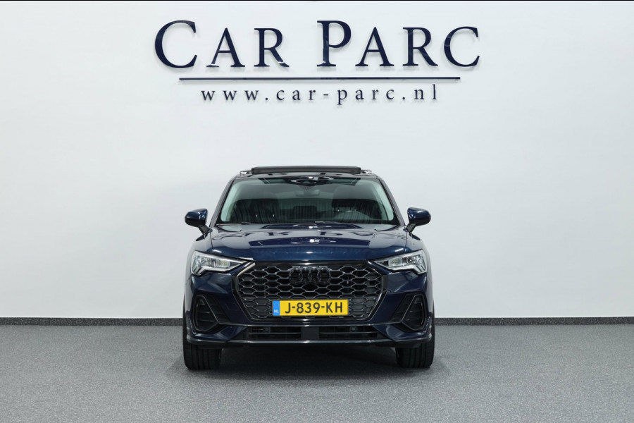 Audi Q3 Sportback 35 1.5 TFSI S-Edition 150+PK LED/S-LINE/VIRTUAL/PANO/20" LMV/PDC/ACC/ECC/12 MND GARANTIE!