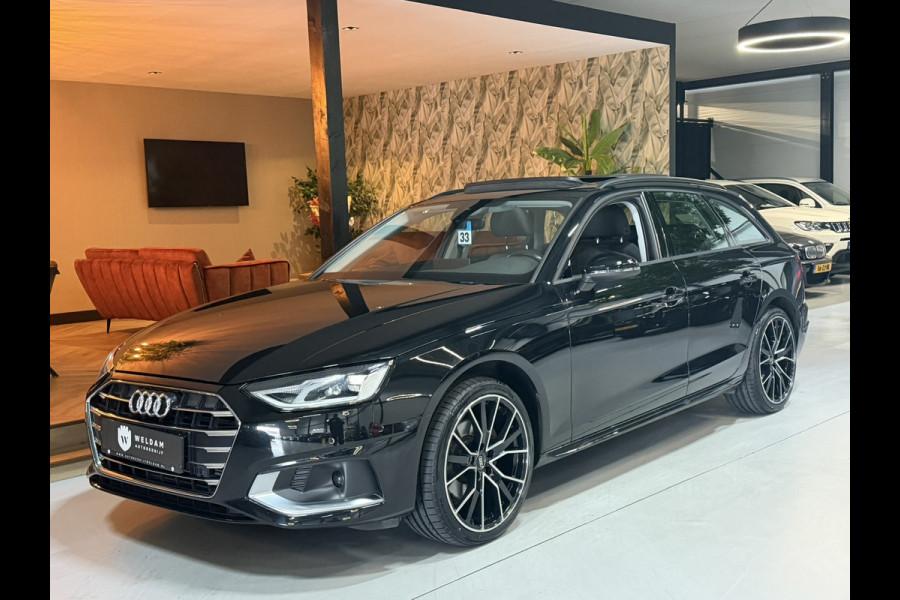 Audi A4 Avant 35 TFSI Advanced Garantie Pano Camera Elek Achterklep StoelVW Cruise Navi Clima Led Dab Keyless Rijklaar