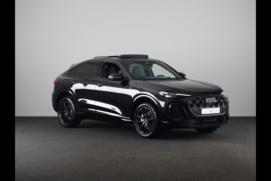 Audi Q5 Sportback S edition e-hybrid 299 pk | Techniekpakket plus | Glazen panoramadak | Lederen bekleding | Geheugen stoelen |