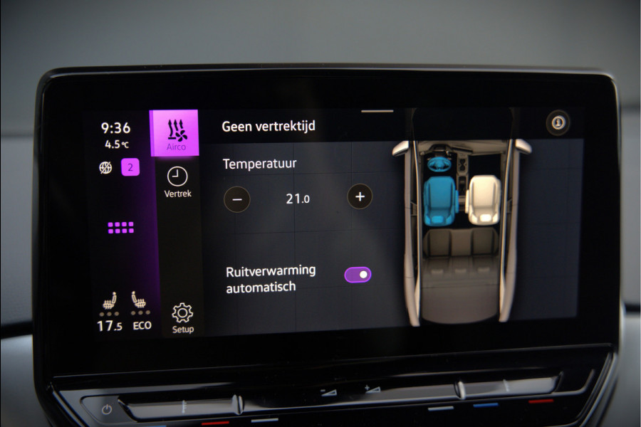 Volkswagen ID.4 First 77 kWh | Stoelverwarming | Stuurverwarming | Trekhaak | Adaptive Cruise Control | Navigatie | Apple Carplay | Keyless | Camera | Parkersensoren |