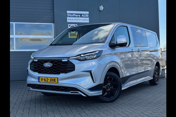 Ford Transit Custom 2.0 TDCI L2H1 Sport DC AWD 170pk | L+R Elek. Schuif | 360 Camera | Navi | CarPlay | 5-Zits | Assist Pack
