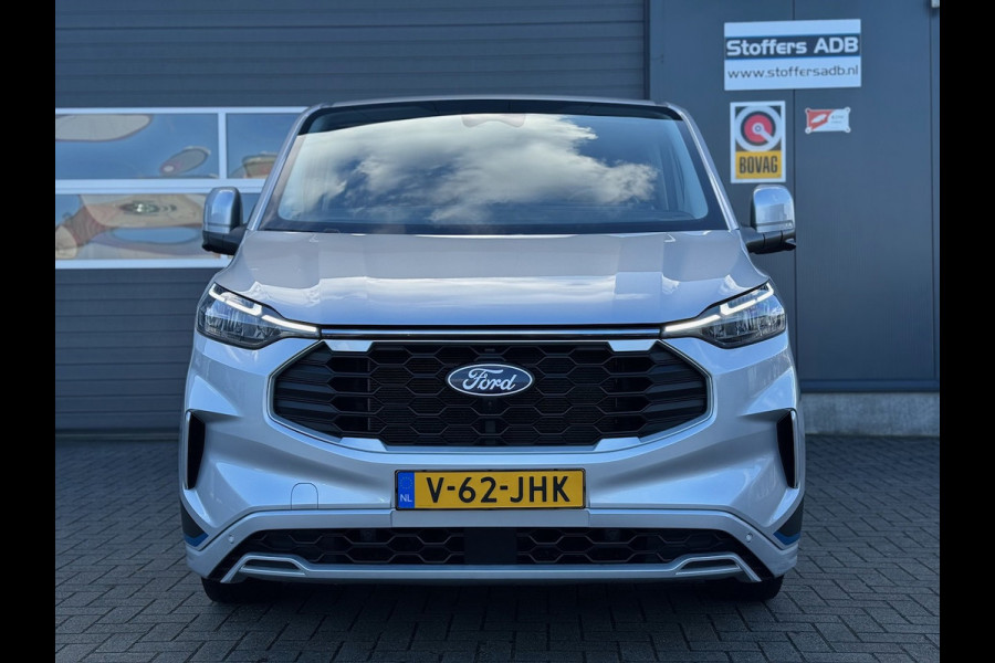 Ford Transit Custom 2.0 TDCI L2H1 Sport DC AWD 170pk | L+R Elek. Schuif | 360 Camera | Navi | CarPlay | 5-Zits | Assist Pack