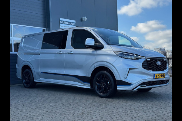 Ford Transit Custom 2.0 TDCI L2H1 Sport DC AWD 170pk | L+R Elek. Schuif | 360 Camera | Navi | CarPlay | 5-Zits | Assist Pack