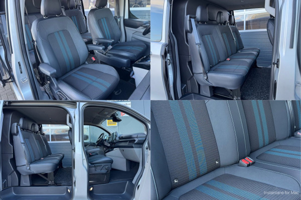 Ford Transit Custom 2.0 TDCI L2H1 Sport DC AWD 170pk | L+R Elek. Schuif | 360 Camera | Navi | CarPlay | 5-Zits | Assist Pack