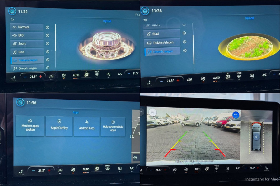 Ford Transit Custom 2.0 TDCI L2H1 Sport DC AWD 170pk | L+R Elek. Schuif | 360 Camera | Navi | CarPlay | 5-Zits | Assist Pack