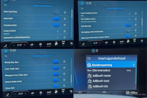 Ford Transit Custom 2.0 TDCI L2H1 Sport DC AWD 170pk | L+R Elek. Schuif | 360 Camera | Navi | CarPlay | 5-Zits | Assist Pack