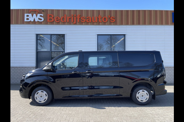 Ford Transit Custom 320 2.0 TDCI 136pk L2H1 Trend originele Ford DC 5 persoons / NIEUW / bpm vrij / euro 6 / rijklaar € 39.950 ex btw / lease vanaf € / airco / cruise / camera / dubbele schuifdeur !