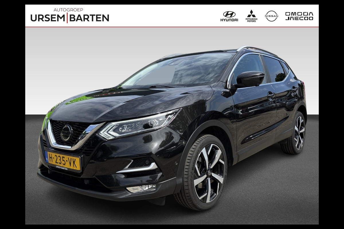 Nissan QASHQAI 1.3 DIG-T Tekna trekhaak 1300kg | 19 inch LM velgen | 360 graden camera | panorama-dak