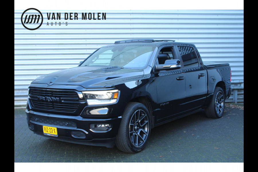 Dodge Ram 1500 5.7 V8 402pk 4x4 Crew Cab Laramie LPG Panoramadak Luchtvering NL-Auto NAP Clima Cruise Navi Camera LMV Leder Keyless