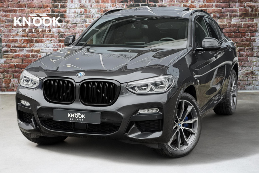 BMW X4 xDrive30i High Executive M Sport Pakket Automaat / Navigatie Professional / Panoramadak / Head-Up Display / Driving Assistant Plus / Innovation Pakket / Leder / M Sportremsysteem / Adaptief Onderstel / 20 Inch