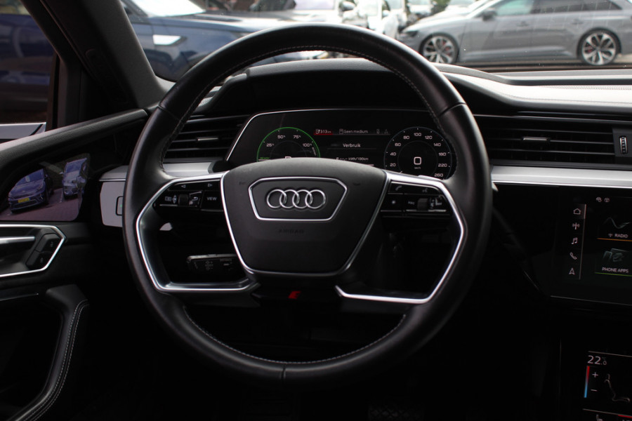 Audi e-tron Sportback 55 quattro edition 95 kWh / Full option! / Panoramadak / Camera / Head-up / RS Seats / 21'' / Luchtvering / Matrix LED / B&O / ACC / Stoelverwarming