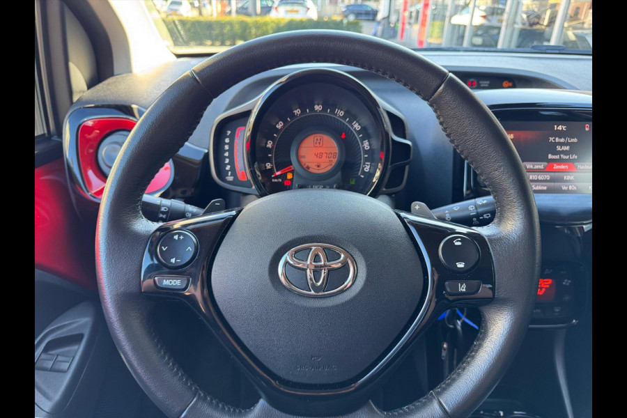 Toyota Aygo 1.0 VVT-i 72pk x-shift 5D x-clusiv | Apple CarPlay, Lichtmetalen velgen, meest luxe, Nieuw geleverd!