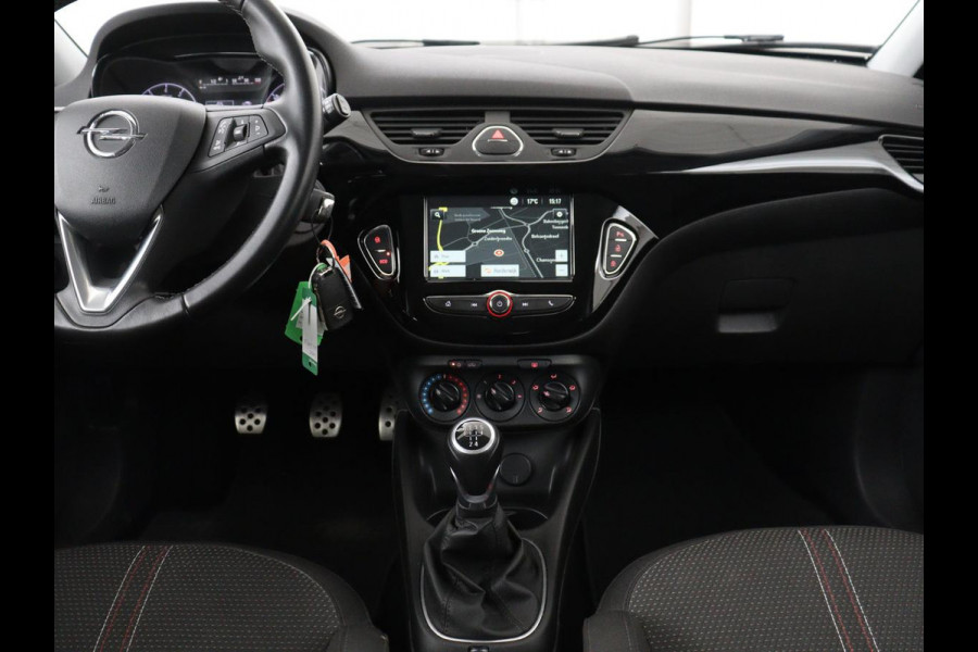 Opel Corsa 1.4 Black Edition | 1e eigenaar | Trekhaak | Carplay | Airco | Cruise control | Parkeerhulp | Navigatie | Bluetooth | Getint glas