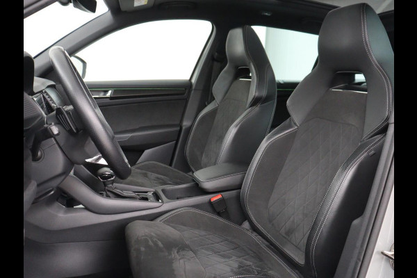 Škoda Kodiaq 1.5 TSI Sportline | Panoramadak | Stoelverwarming | Leder/Alcantara | Camera | Carplay | Sfeerverlichting | Virtual Cockpit | Canton Sound | Navigatie | Keyless | 20'' | Memory | Full LED