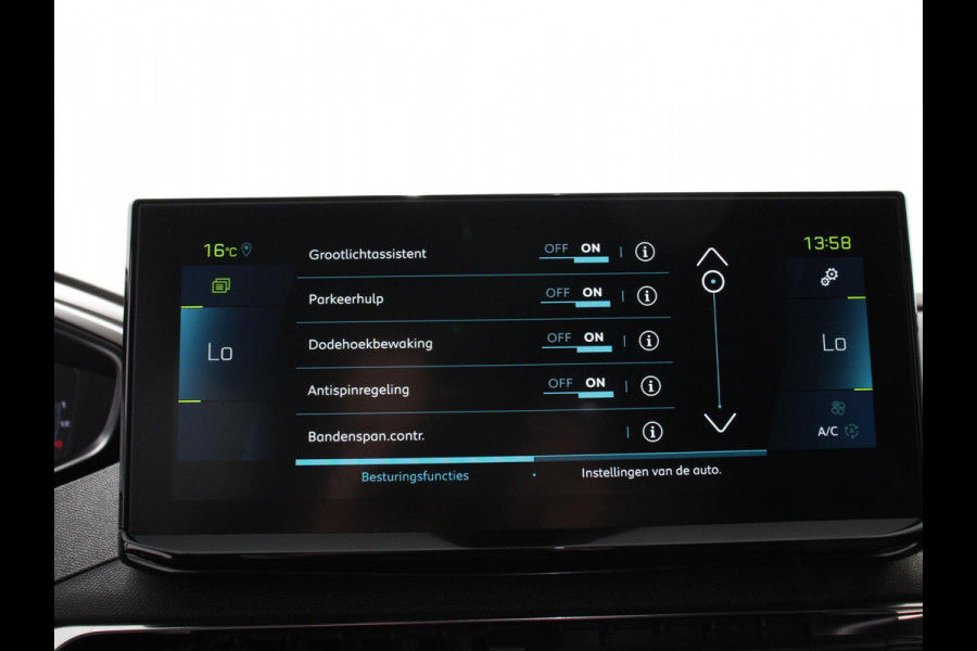 Peugeot 3008 1.6 Hybrid 225PK Allure Pack Navigatie Apple Carplay/Android Auto Camera Parkeersensoren Adaptive Cruise Control Dodehoek assistent Stoelverwarming Climate Control Virtual Cockpit  Lichtmetalen velgen