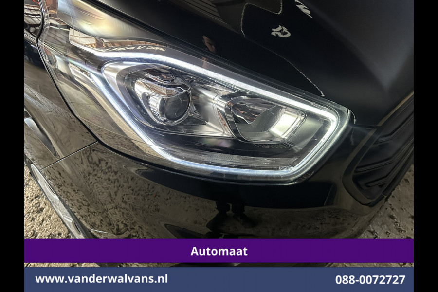 Ford Transit Custom 2.0 TDCI 131pk Automaat L2H1 Euro6 Airco | LED | Apple Carplay | Cruisecontrol Android Auto, Verwarmde voorruit, Parkeersensoren, Bijrijdersbank