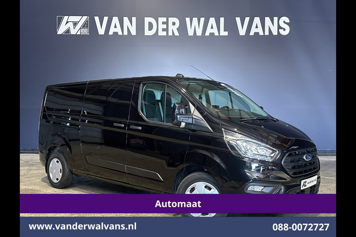 Ford Transit Custom 2.0 TDCI 131pk Automaat L2H1 Euro6 Airco | LED | Apple Carplay | Cruisecontrol Android Auto, Verwarmde voorruit, Parkeersensoren, Bijrijdersbank