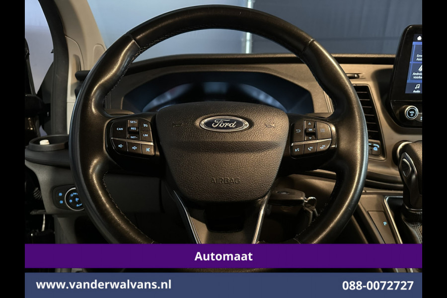 Ford Transit Custom 2.0 TDCI 131pk Automaat L2H1 Euro6 Airco | LED | Apple Carplay | Cruisecontrol Android Auto, Verwarmde voorruit, Parkeersensoren, Bijrijdersbank