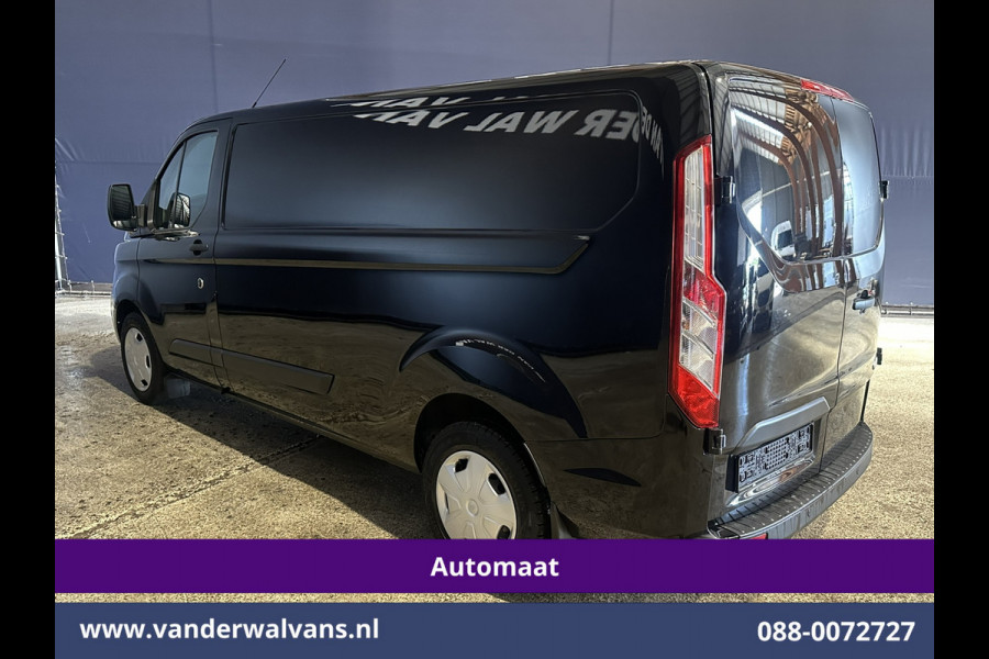 Ford Transit Custom 2.0 TDCI 131pk Automaat L2H1 Euro6 Airco | LED | Apple Carplay | Cruisecontrol Android Auto, Verwarmde voorruit, Parkeersensoren, Bijrijdersbank