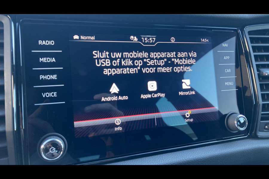 Škoda Kodiaq 1.5 TSI 150pk DSG Sportline Business Navigatie Stoelverwarming Camera Carplay