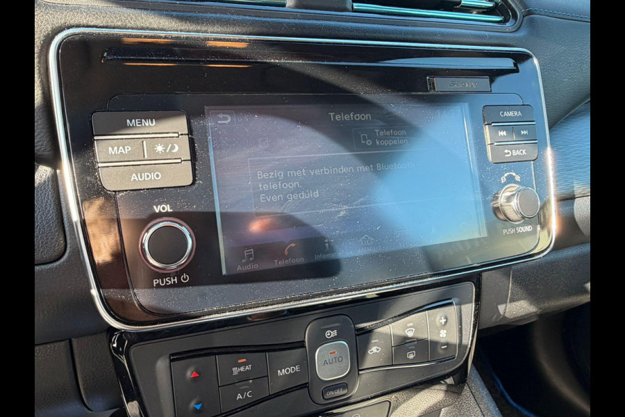 Nissan Leaf Tekna 40 kWh SOH 91%| WARMTEPOMP | BOSE AUDIO | STUUR + STOELVERWARMING VOOR EN ACHTER  | LEDEREN BEKLEDING | 360° CAMERA | DODEHOEKDETECTIE | NETTE COMPLETE AUTO | INCL. 12 MND BOVAG GARANTIE
