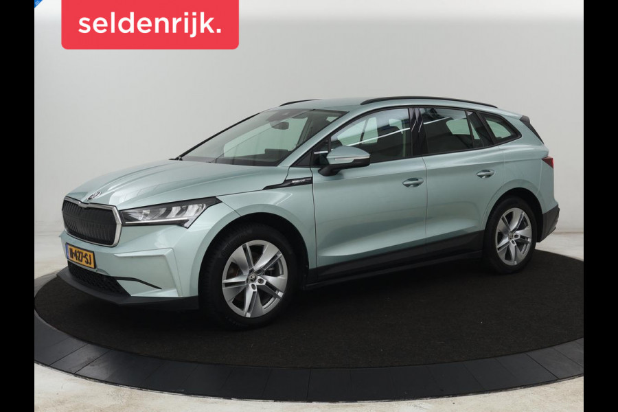 Škoda ENYAQ iV 60 | Trekhaak | Carplay | Camera | Half leder | Navigatie | Parkeerhulp | Sfeerverlichting | Cruise control | Full LED | 19'' | Climate control