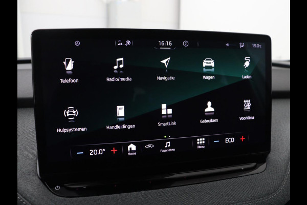 Škoda ENYAQ iV 60 | Trekhaak | Carplay | Camera | Half leder | Navigatie | Parkeerhulp | Sfeerverlichting | Cruise control | Full LED | 19'' | Climate control