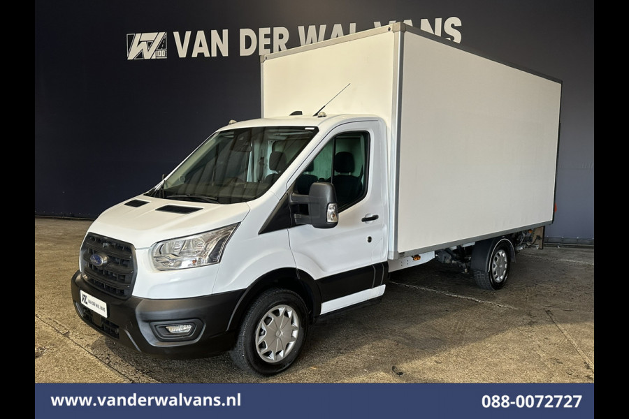 Ford Transit 2.0 TDCI 160pk Bakwagen Laadklep Euro6 Airco | Lat om lat Betimmering | Cruisecontrol Verwarmde voorruit, Bijrijdersbank