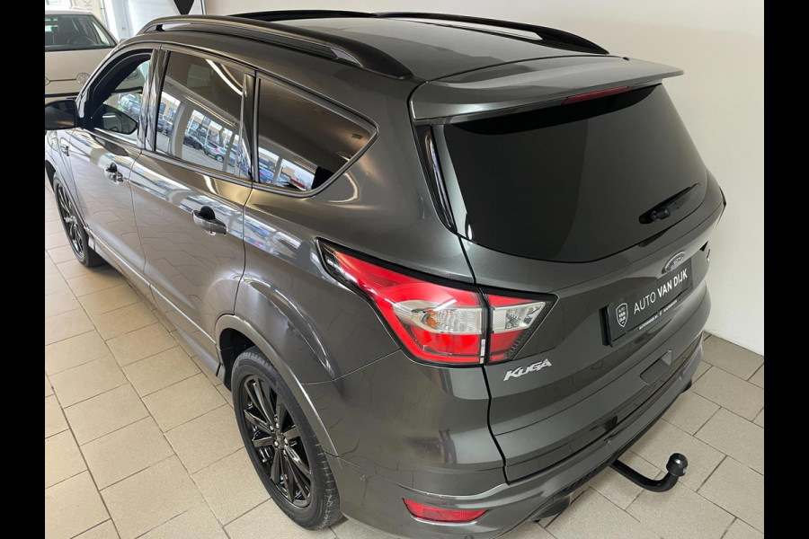Ford Kuga 1.5 EcoBoost ST Line 150PK AIRCO CLIMA NAVI CRUISE PANO STOELVERW TREKHAAK 2000KG SPOILERS ZWARTE VELGEN NIEUWSTAAT